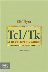 Book cover of Tcl/Tk (3rd ed.) by Clif Flynt B.S.