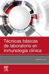 Book cover of Técnicas básicas de laboratorio en inmunología clínica by Robert R. Rich MD