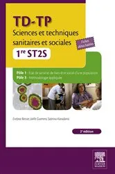 Book cover of TD-TP Sciences et techniques sanitaires et sociales - 1re ST2S (2nd ed.) by Evelyne Bersier