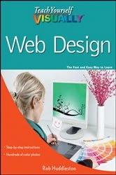 Book cover of Teach Yourself VISUALLY Web Design by Rob Huddleston