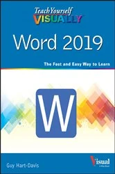 Book cover of Teach Yourself VISUALLY Word 2019 by Guy Hart-Davis