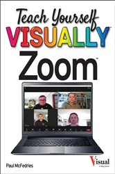 Book cover of Teach Yourself VISUALLY Zoom by Paul McFedries