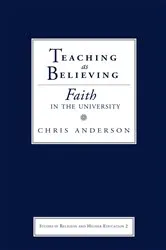 Book cover of Teaching as Believing by Chris Anderson