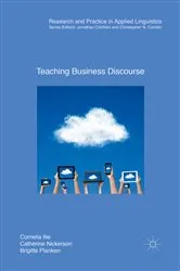 Book cover of Teaching Business Discourse by Cornelia Ilie