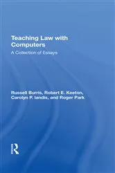 Book cover of Teaching Law With Computers by Russell Burris