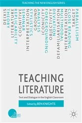 Book cover of Teaching Literature by Ben Knights