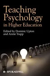 Book cover of Teaching Psychology in Higher Education by Dominic Upton