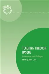 Book cover of Teaching through Basque by Jasone Cenoz