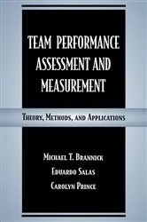 Book cover of Team Performance Assessment and Measurement by Michael T. Brannick