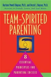 Book cover of Team-Spirited Parenting by Darlene Powell Hopson