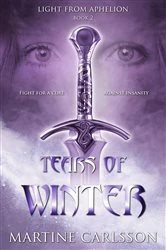 Book cover of Tears of winter by Martine Carlsson