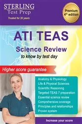 Book cover of TEAS Science Review by Sterling Test Prep