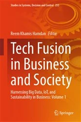 Book cover of Tech Fusion in Business and Society by Reem Khamis Hamdan