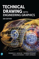 Book cover of Technical Drawing with Engineering Graphics (16th ed.) by Frederick E. Giesecke