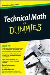 Book cover of Technical Math For Dummies by Barry Schoenborn