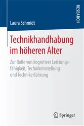 Book cover of Technikhandhabung im höheren Alter by Laura Schmidt