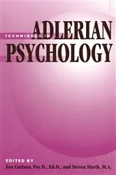 Book cover of Techniques In Adlerian Psychology by Jon Carlson