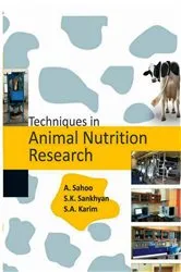 Book cover of Techniques in Animal Nutrition Research by A. Sahoo