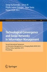 Book cover of Technological Convergence and Social Networks in Information Management by Serap Kurbanoglu