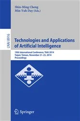 Book cover of Technologies and Applications of Artificial Intelligence by Shin-Ming Cheng