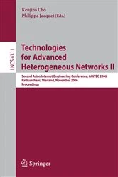 Book cover of Technologies for Advanced Heterogeneous Networks II by Kenjiro Cho
