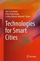 Book cover of Technologies for Smart Cities by Yuri A. Vershinin
