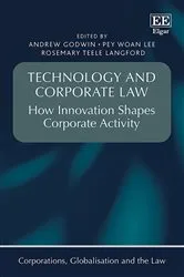 Book cover of Technology and Corporate Law by Unknown