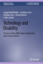 Book cover of Technology and Disability by Gregg Vanderheiden