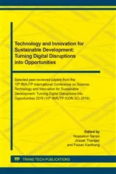 Book cover of Technology and Innovation for Sustainable Development: Turning Digital Disruptions into Opportunities by Noppakun Sanpo