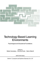 Book cover of Technology-Based Learning Environments by Stella Vosniadou