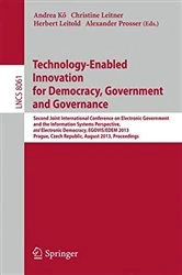 Book cover of Technology-Enabled Innovation for Democracy, Government and Governance by Andrea Kö