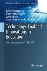 Book cover of Technology-Enabled Innovations in Education by Samira Hosseini