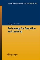 Book cover of Technology for Education and Learning by Honghua Tan