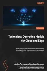 Book cover of Technology Operating Models for Cloud and Edge by Ahilan Ponnusamy