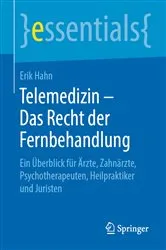 Book cover of Telemedizin – Das Recht der Fernbehandlung by Erik Hahn