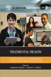 Book cover of Telemental Health by Kathleen Myers