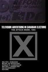 Book cover of Television Advertising in Canadian Elections by Unknown