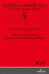 Book cover of Temas y variaciones del poema extenso moderno en México by Luz Elena Gutiérrez de Velasco Romo
