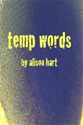 Book cover of temp words by Alison Hart
