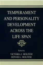 Book cover of Temperament and Personality Development Across the Life Span by Victoria J. Molfese