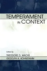 Book cover of Temperament in Context by Theodore D. Wachs