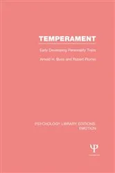 Book cover of Temperament (PLE: Emotion) by Arnold H. Buss