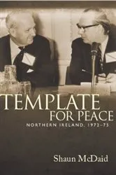 Book cover of Template for peace by Shaun McDaid