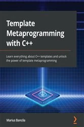 Book cover of Template Metaprogramming with C++ by Marius Bancila