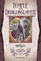 Book cover of Temple of the Dragonslayer by Tim Waggoner