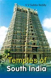 Book cover of Temples of South India by V. V. Subba Reddy