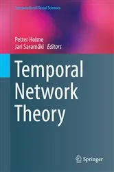 Book cover of Temporal Network Theory by Petter Holme