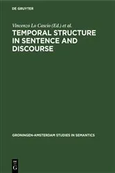 Book cover of Temporal Structure in Sentence and Discourse by Vincenzo Lo Cascio