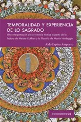 Book cover of Temporalidad y experiencia de lo sagrado by Aldo Espina Ampuero