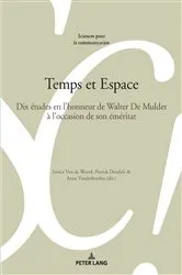 Book cover of Temps et Espace by Marie-José Béguelin